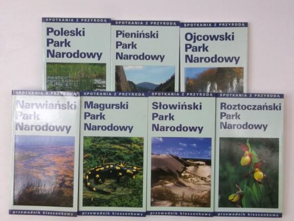 Przewodnik kieszonkowy: Spotkania z przyrodą, 7 książek