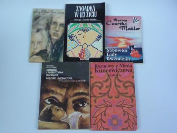 Mahler, O'Brien, Courths-Mahler, Kopczyński, Kuncewicz - Literatura kobieca 5 książek