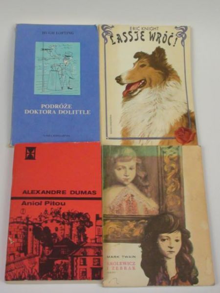 Dla dzieci i młodzieży: Twain, Knight, Lofting,