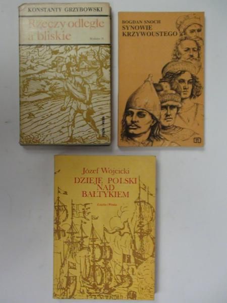 Wójcicki, Snoch,  - Historia Polski, 3 książki