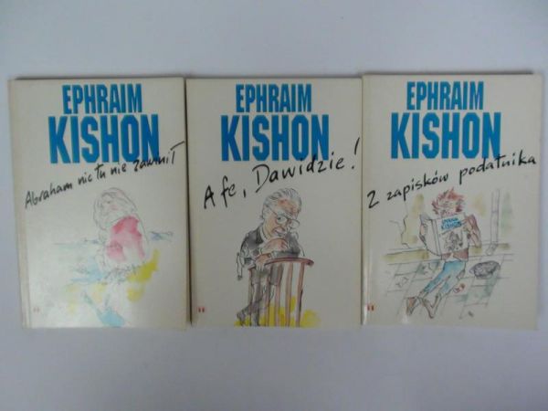 Kishon Ephraim - Dzieła wybrane, 3 książki