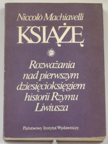 ozważania nad pierwszym dziesięcioksięgiem historii Rzymu Liwiusza