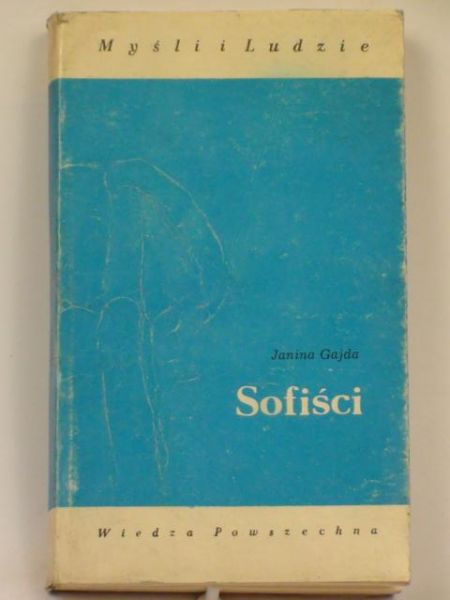 Gajda Janina - Sofiści