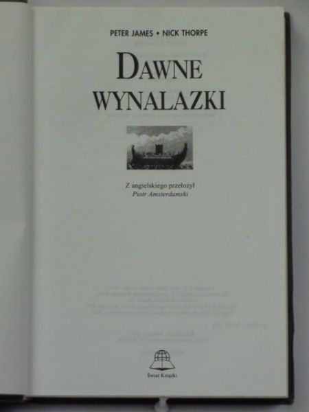 James P.,   - Dawne wynalazki