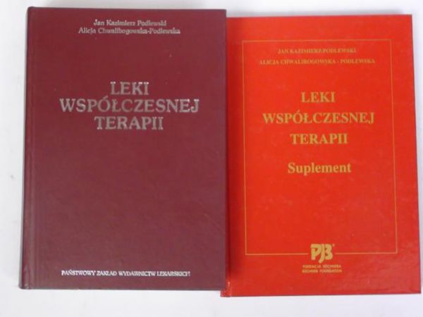 Podlewski Jan,   - Leki współczesnej terapii 2 książki