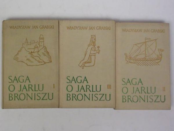 Saga o Jarlu Broniszu Tom I-III