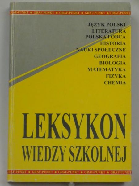 Leksykon wiedzy szkolnej