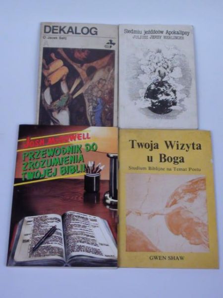 Salij, Herlinger, McDowell,  - W świecie Biblii, 4 książki