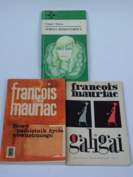Mauriac Francois - Dzieła wybrane, 3 książki