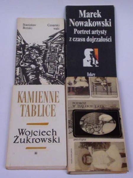 Benski, Nowakowski, Żukrowski,  - Literatura polska, 4 książki