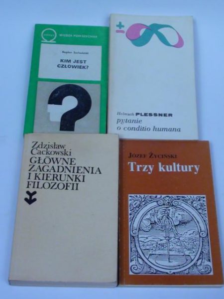 Kim jest człowiek/Pytanie o condito humana/Trzy kultury/Główne zagadnienia i kierunki filozofii