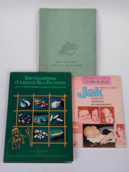 Chabrol V., Gumowska I,   - Poradnik - zdrowe żywienie (3 książki)