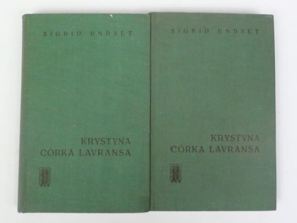 Krystyna córka Lavransa t. 2 i 3