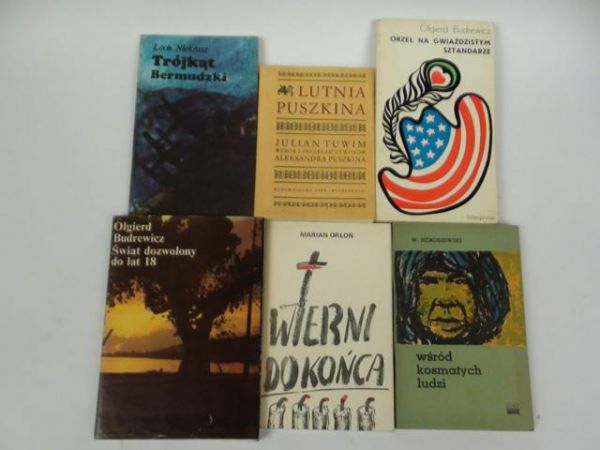 Tuwim, Niekrasz, Budrewicz, Sieroszewski, , Budrewicz - Literatura polska, 6 książek