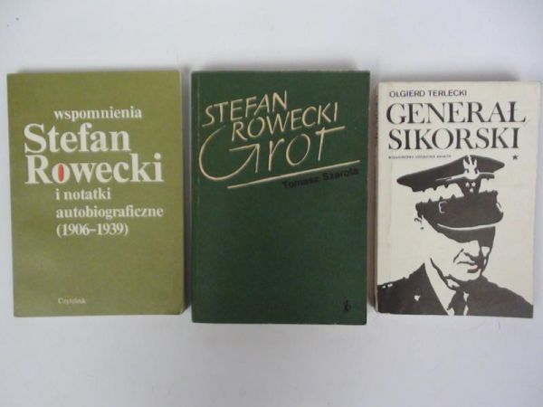 Biografie historyczne: Generał Sikorski.  Stefan Rowecki " Grot"