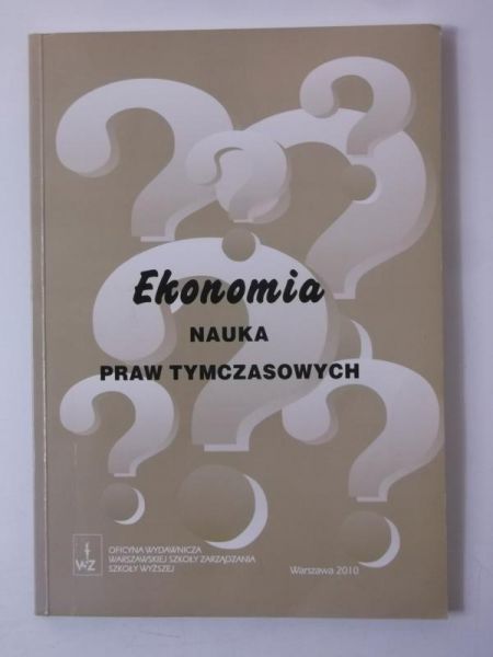 Ekonomia. Nauka praw tymczasowych