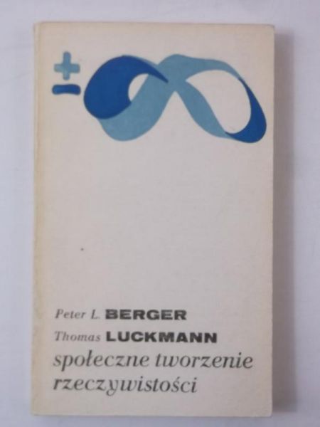 Luckmann Thomas - Społeczne tworzenie rzeczywistości, BMW