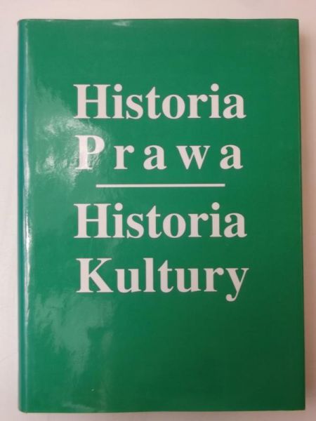 Historia prawa. Historia kultury