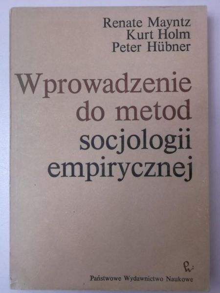 Mayntz Renate - Wprowadzenie do metod socjologii empirycznej