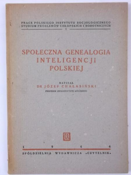 Społeczna genealogia inteligencji polskiej, 1946 r.