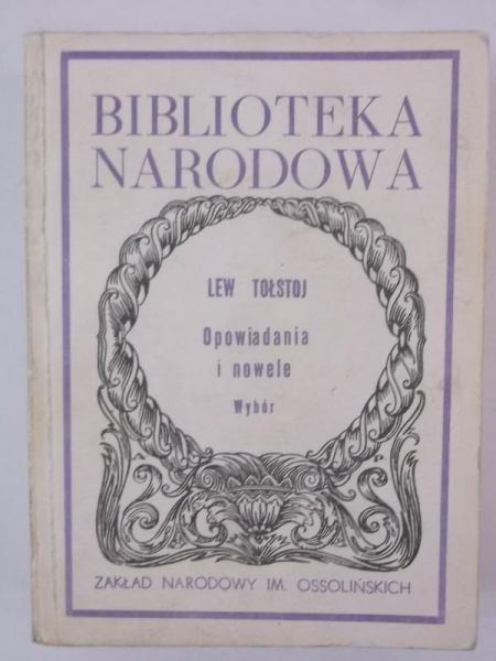 Opowiadania i nowele, BN