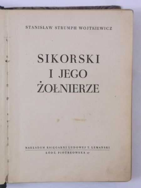 Sikorski i jego żołnierze, 1946 r.