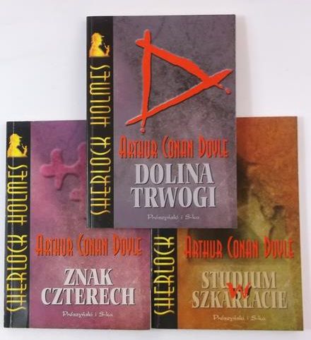 Sherlock Holmes, 3 książki