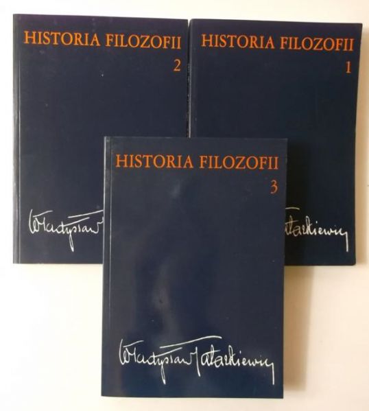 Historia filozofii, Tomy I-III