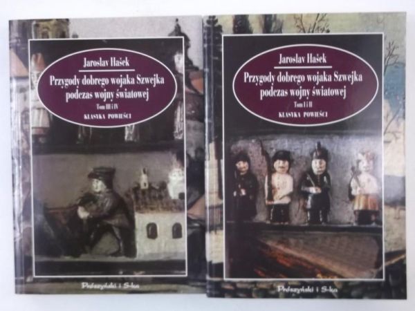 Hasek Jaroslav - Przygody dobrego wojaka Szwejka podczas wojny światowej, Tom I-II,III-IV
