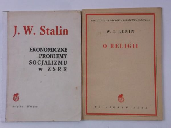 O religii  Ekonomiczne problemy socjalizmu w ZSRR