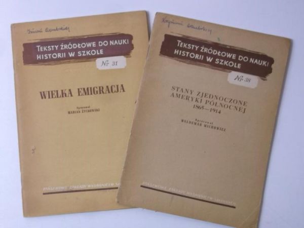 Wielka emigracja  Stany Zjednoczone Ameryki Północnej 1865-1914