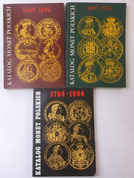 Katalog monet polskich, tomy I-III