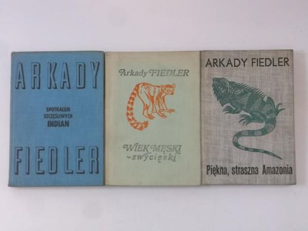 Fiedler Arkady - Zestaw 3 książek