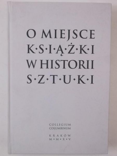 O miejsce książki w historii sztuki