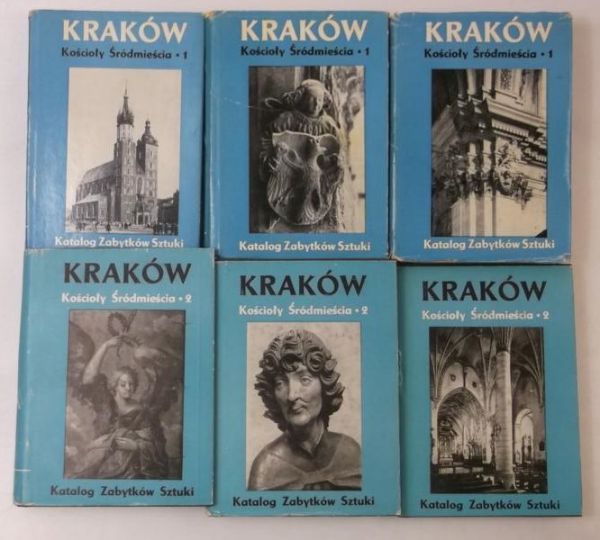 Kraków. Kościoły Śródmieścia, 6 książek