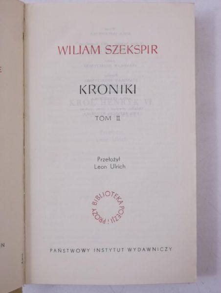 Kroniki, tom II