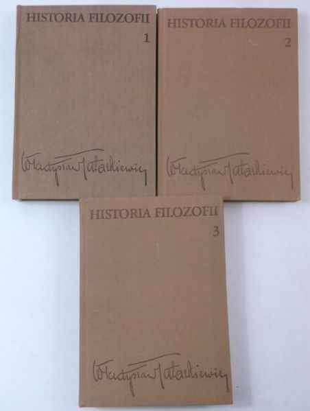 Historia filozofii, tomy I-III