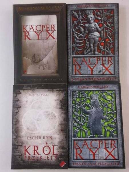 Kacper Ryx, 4 książki