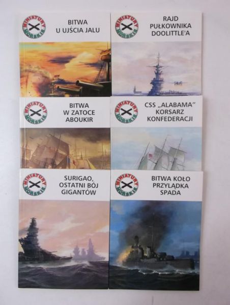 Miniatury morskie, 6 książek