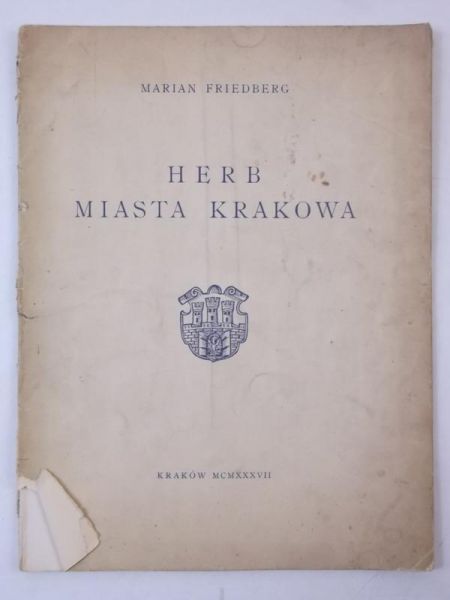 Herb Miasta Krakowa, 1937 r.