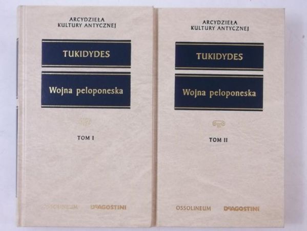 Tukidydes - Wojna peloponeska, tom I i II