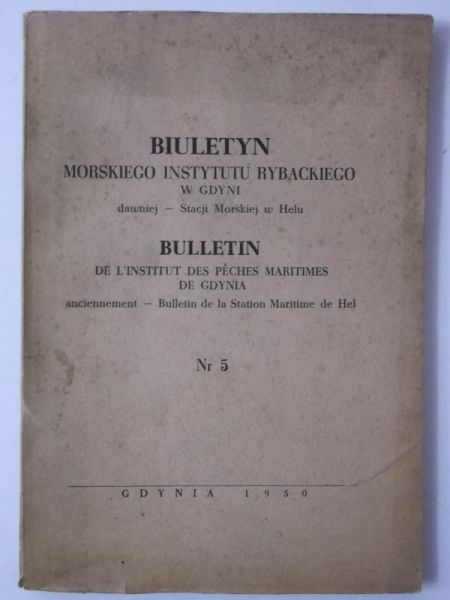 Biuletyn Morskiego Instytutu Rybackiego w Gdyni, 1950 r.