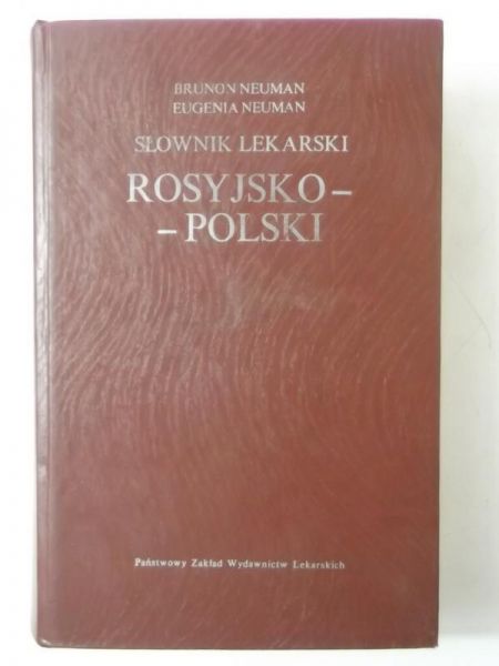 Słownik lekarski rosyjsko - polski