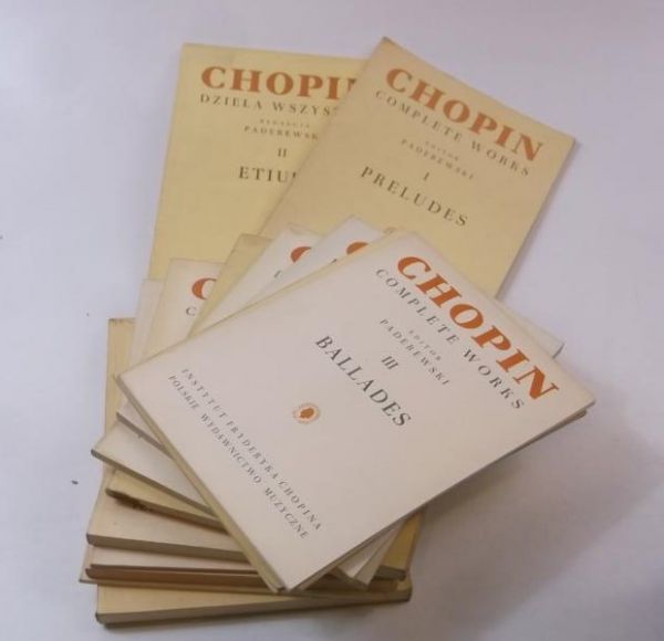 Fryderyk Chopin - Dzieła wszystkie/Complete Works, Tomy I-VI,VIII-XIV,XVIII