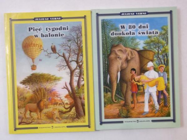 W 80 dni dookoła świata/Pięć tygodni w balonie