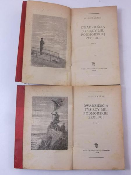 Dwadzieścia tysięcy mil podmorskiej żeglugi, Tomy I i II