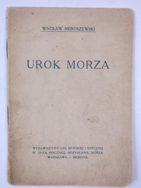 Urok morza, 1930 r.