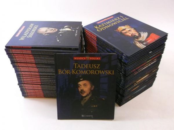 Władcy Polski, 62 tomy komplet