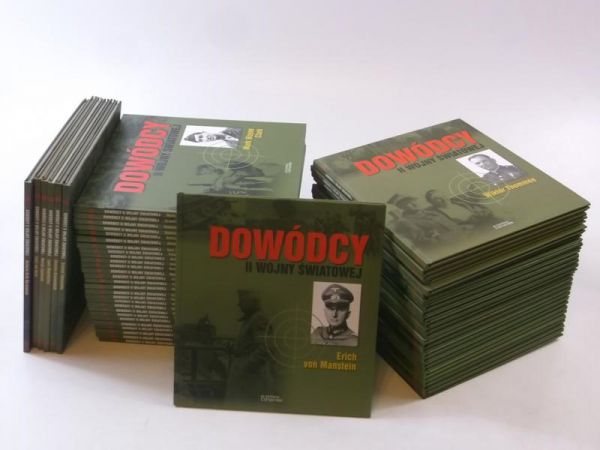 Dowódcy II wojny światowej, 60 książek, komplet