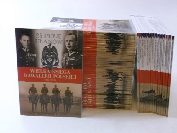 Wielka Księga Kawalerii Polskiej 1918-1939, 57 tomów
